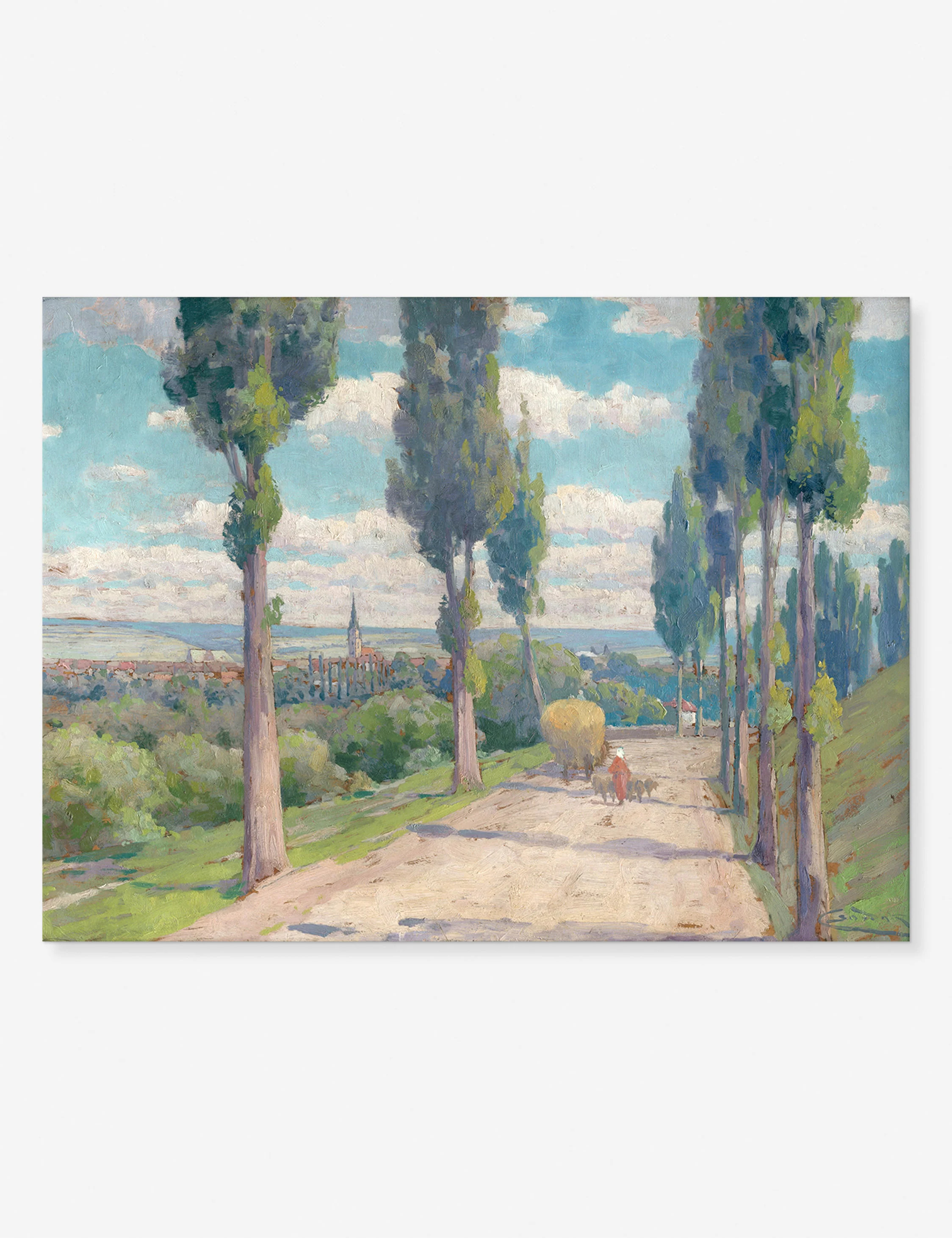 View of Spišská Nová Ves Print by Lajos Csordák | Lulu and Georgia 