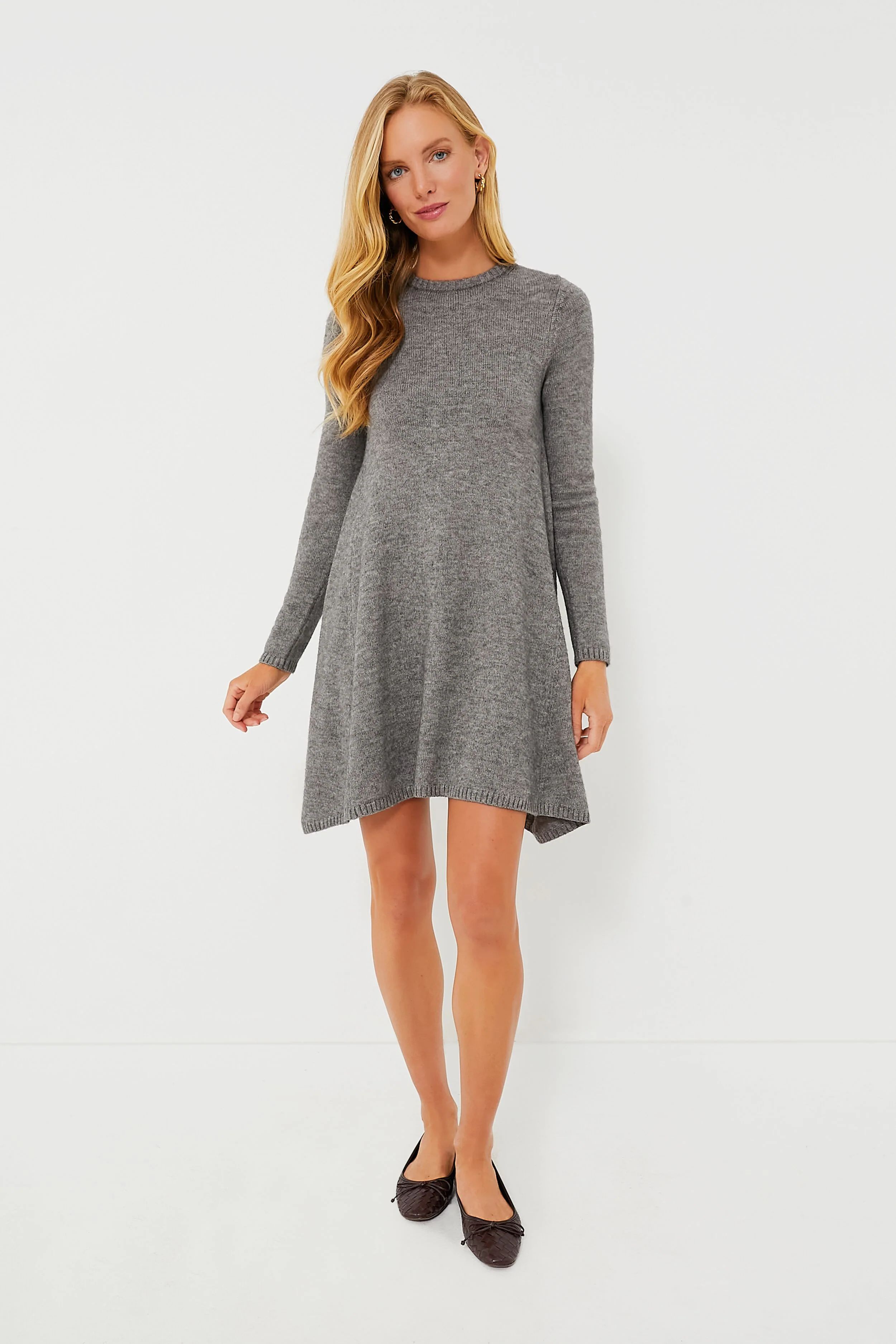 Gray Maia Knit Dress | Tuckernuck (US)