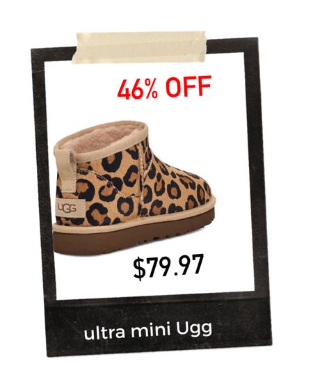 ultra mini uggs in leopard print now 46% off 

#LTKGiftGuide #LTKfindsunder100 #LTKshoecrush