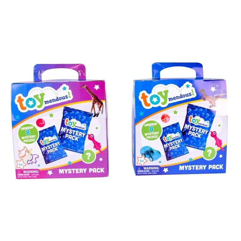 Toymendous 8-Piece Surprise Box Set, Assorted Characters and Toys | Walmart (US)