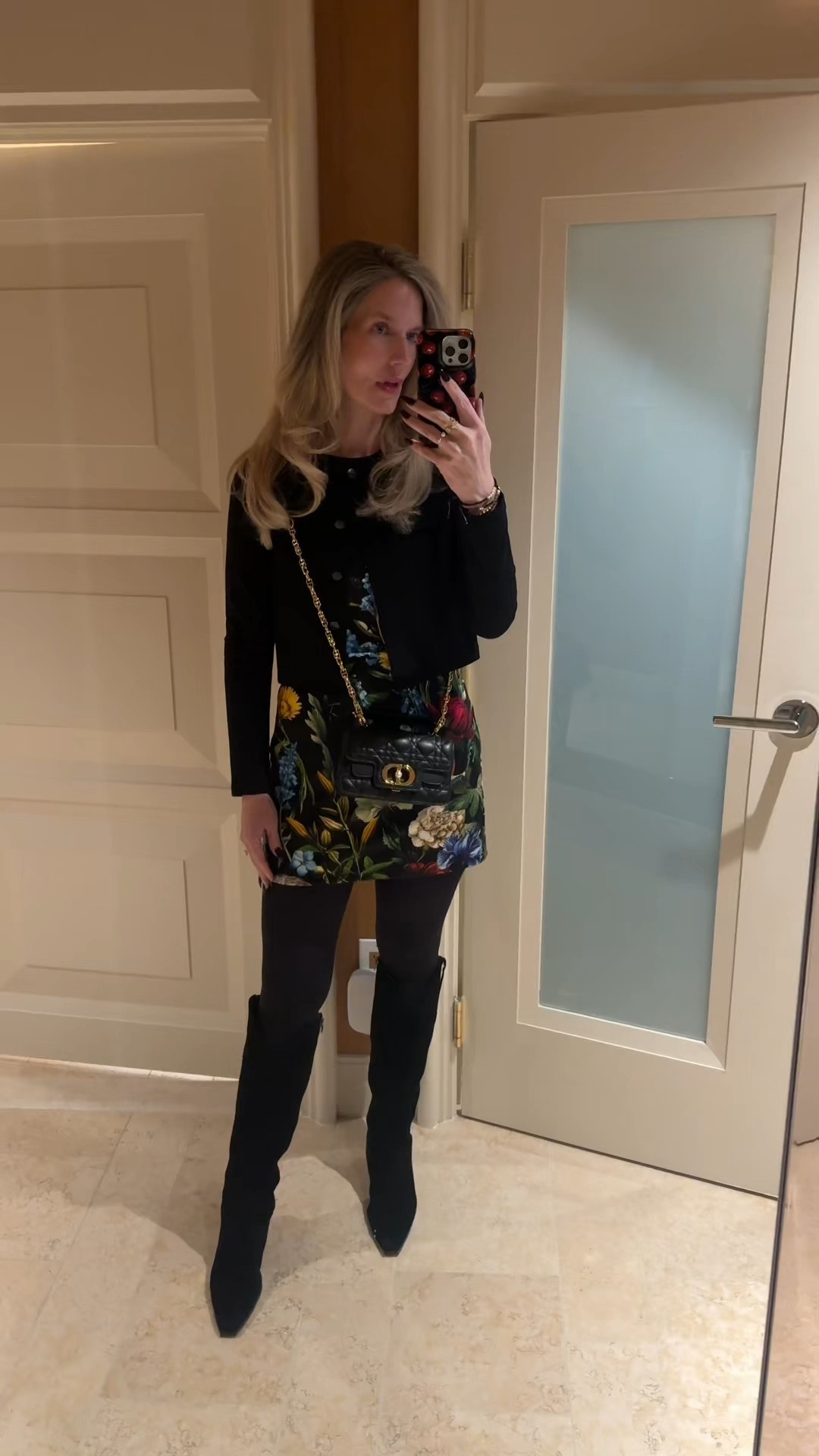 Size up in dress. Wearing 6.

Alice & Olivia Dolce Vita boots

#LTKWorkwear #LTKOver40 #LTKSeasonal