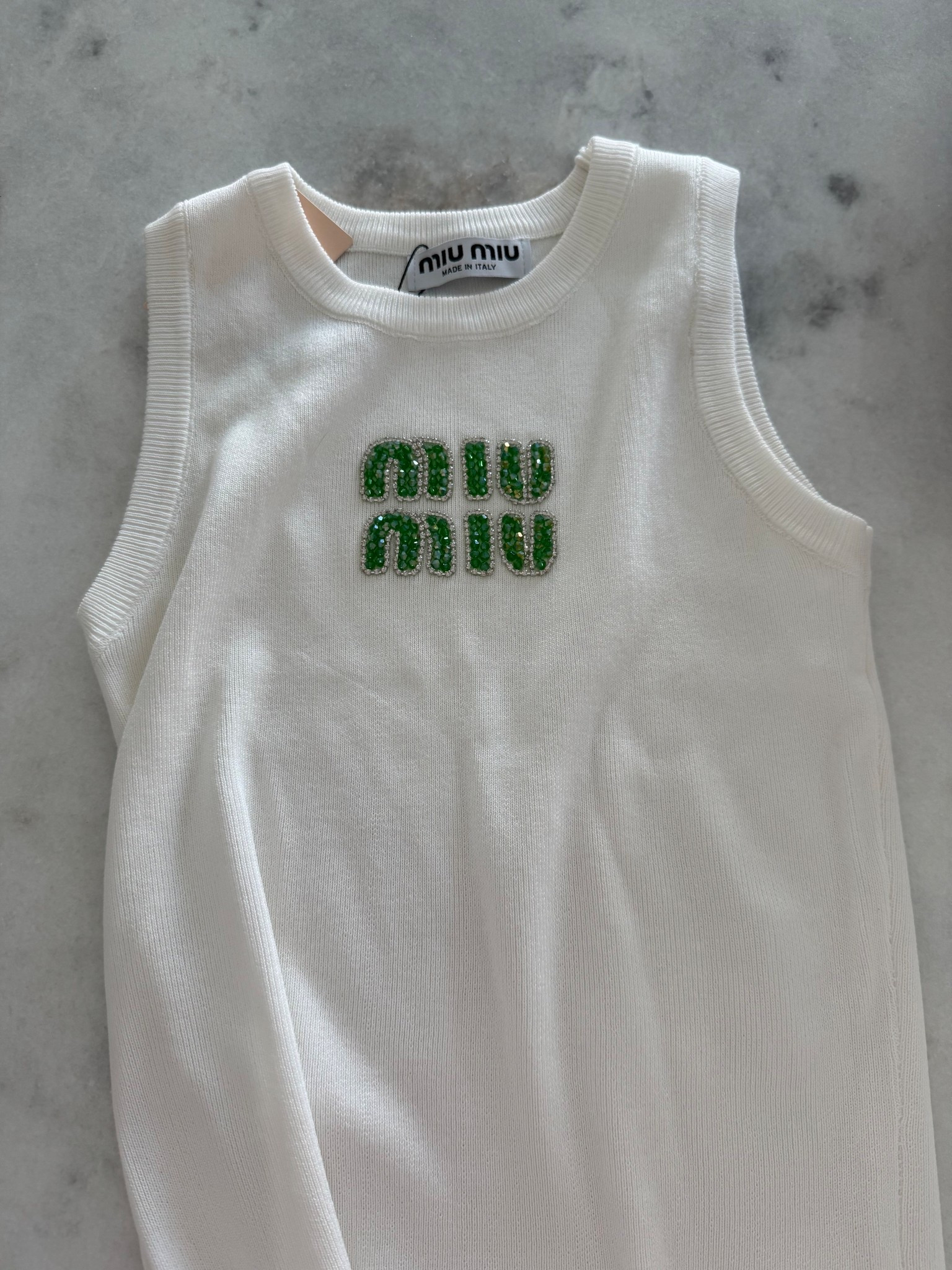 miu miu tank top!