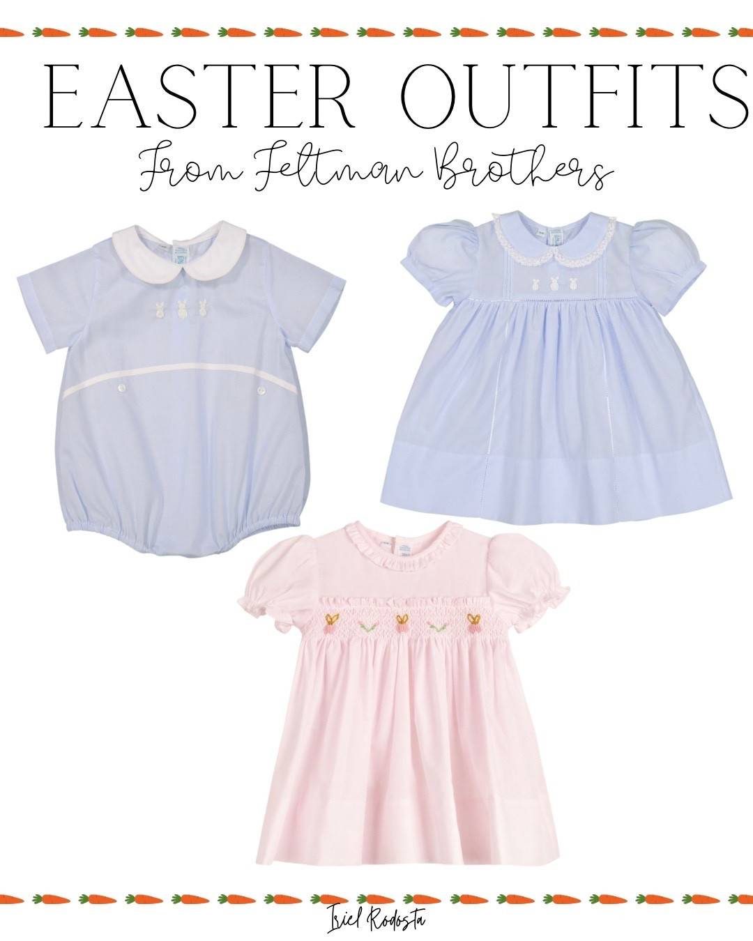 The sweetest & most classic Easter outfits at Feltman Brothers are 30% off with code HOPTOIT30

#LTKKids #LTKBaby #LTKSaleAlert