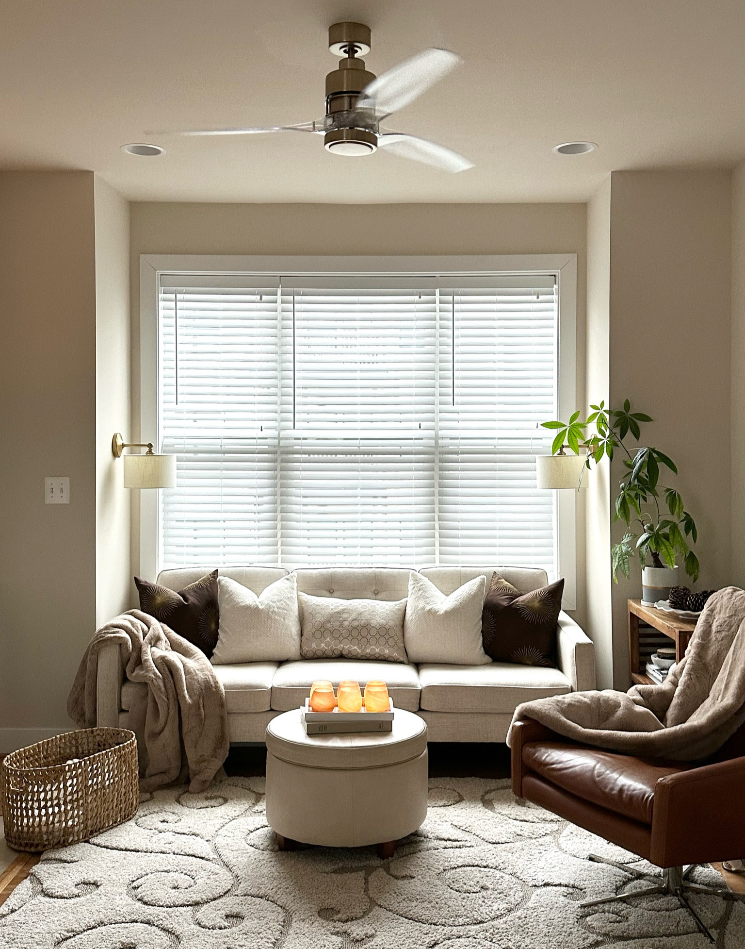 Create a cozy zen living room with modern furniture, neutral colors and fabulous lighting.

#LTKSale #LTKhome
