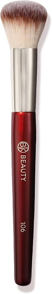 BK BEAUTY 106 Round Foundation Brush for Liquid & Cream Foundation | Amazon (US)