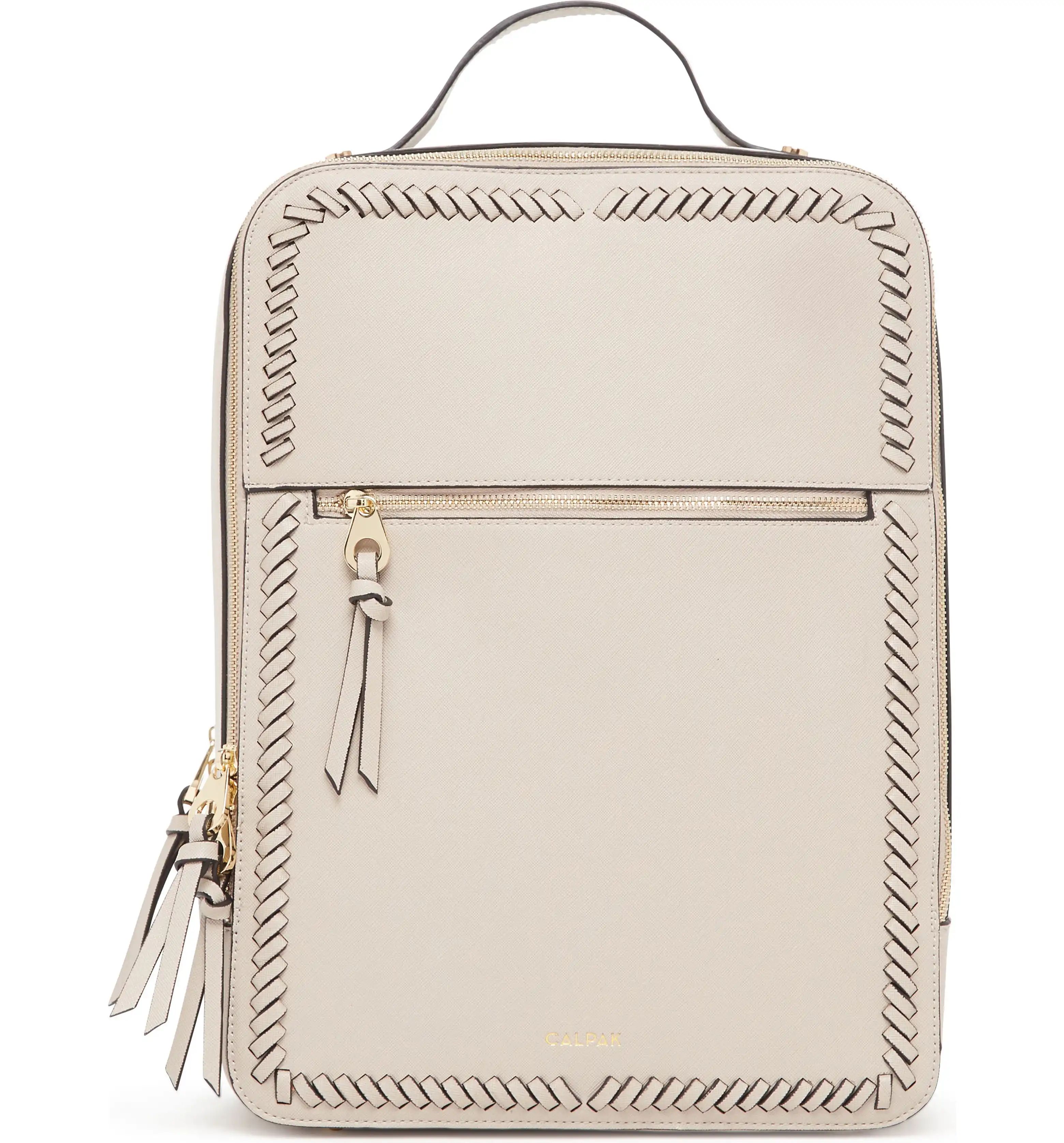 Kaya Faux Leather Laptop Backpack | Nordstrom