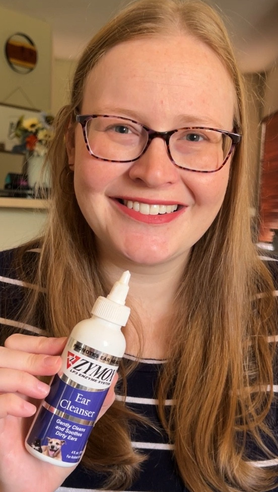 The only ear cleaner you need! Helps with gunk and irritation