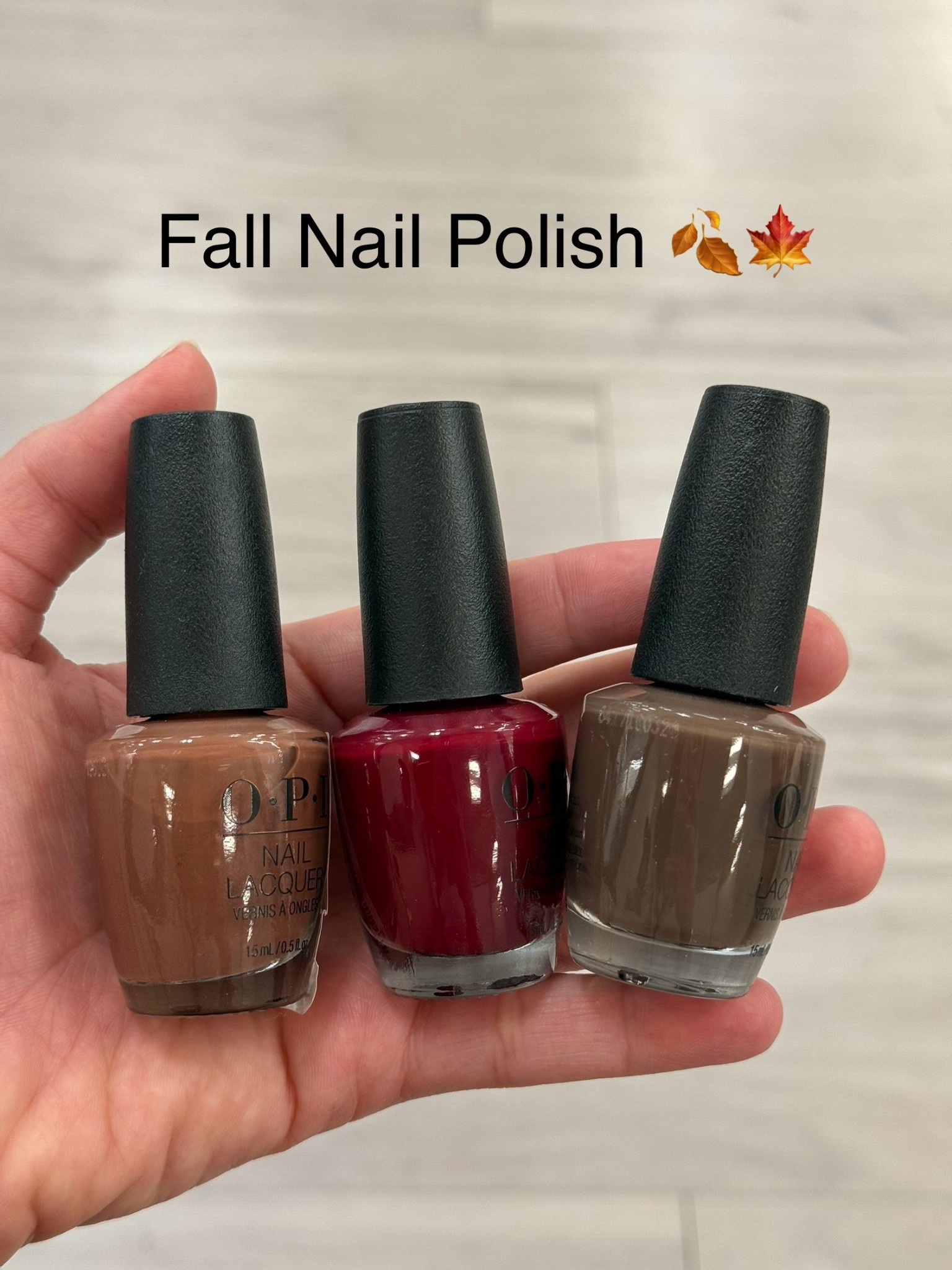 Fall nail polish. ✨🍁🍂 OPI brand 

#LTKStyleTip #LTKFindsUnder50 #LTKBeauty