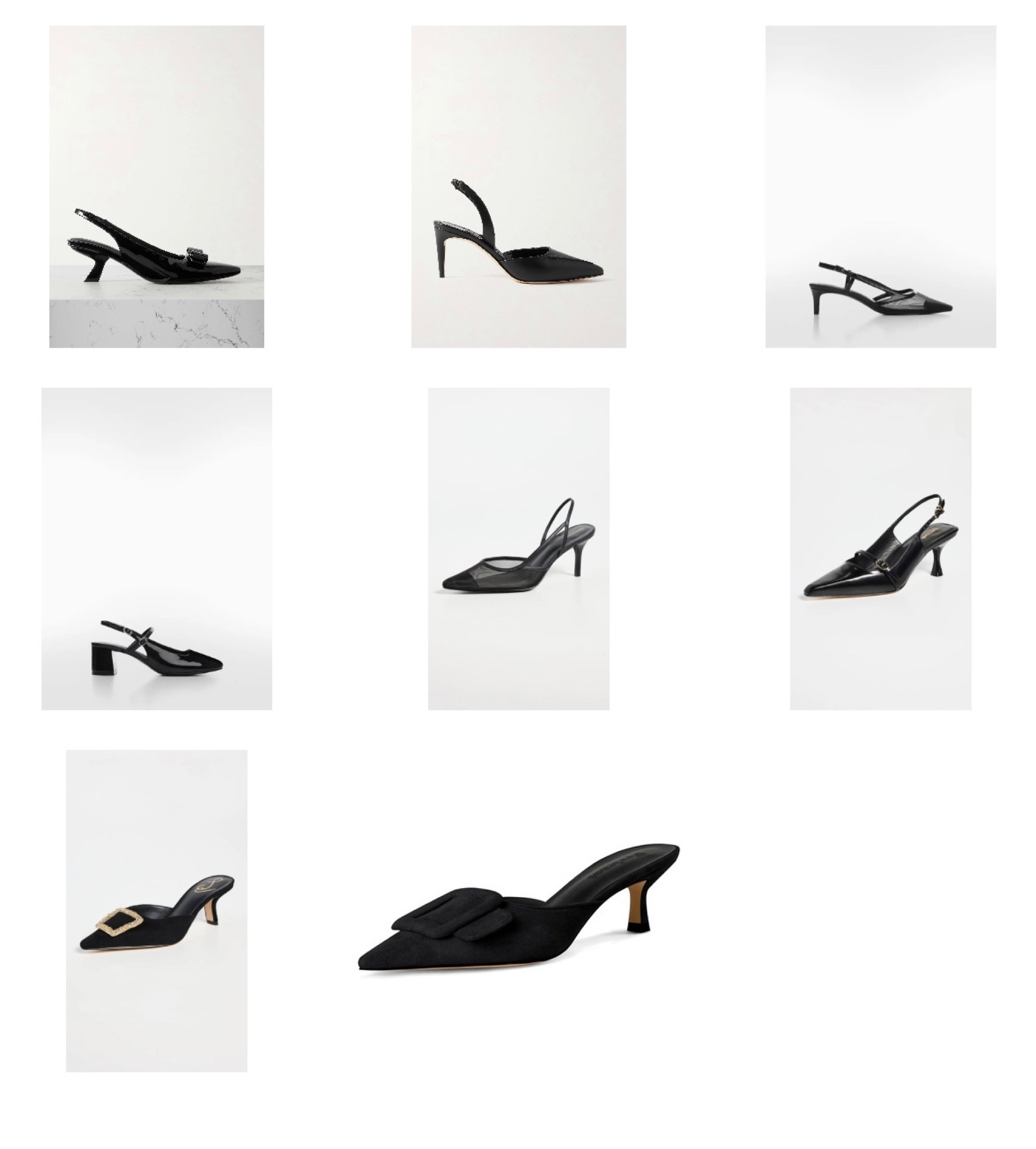 I’ve been on the hunt for a black closed toe heel- something shorter that can be worn day to night. Loving all these at very different price points! 

#LTKfindsunder100 #LTKfindsunder50
