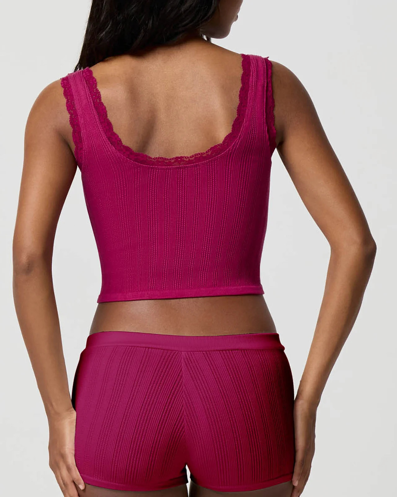 Pointelle Tank & Shortie Set | florence by mills fashion