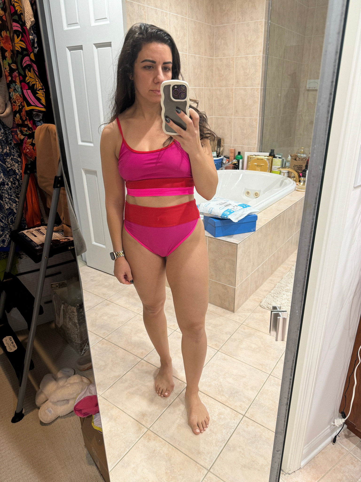 Beach riot bikini. Medium in both top and bottom.

#LTKSwim