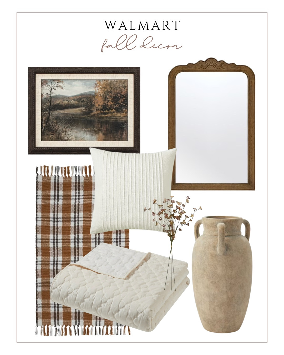 Fall finds from Walmart that are perfect for a bedroom refresh  

#LTKHome #LTKFindsUnder100 #LTKSeasonal
