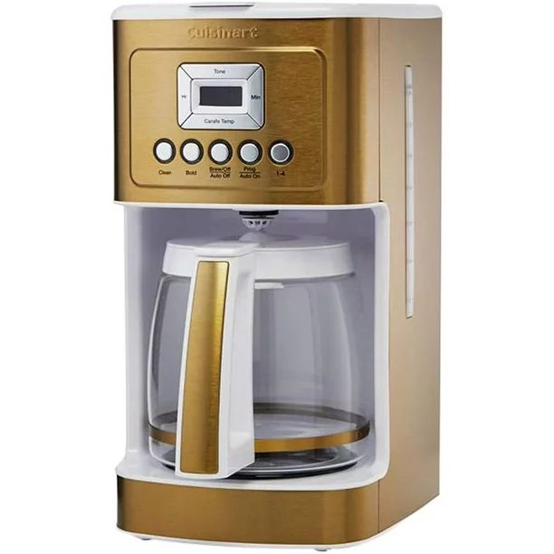 Cuisinart DCC-3200 Programmable Coffeemaker with Glass Carafe and Stainless Steel Handle, 14 Cup,... | Walmart (US)