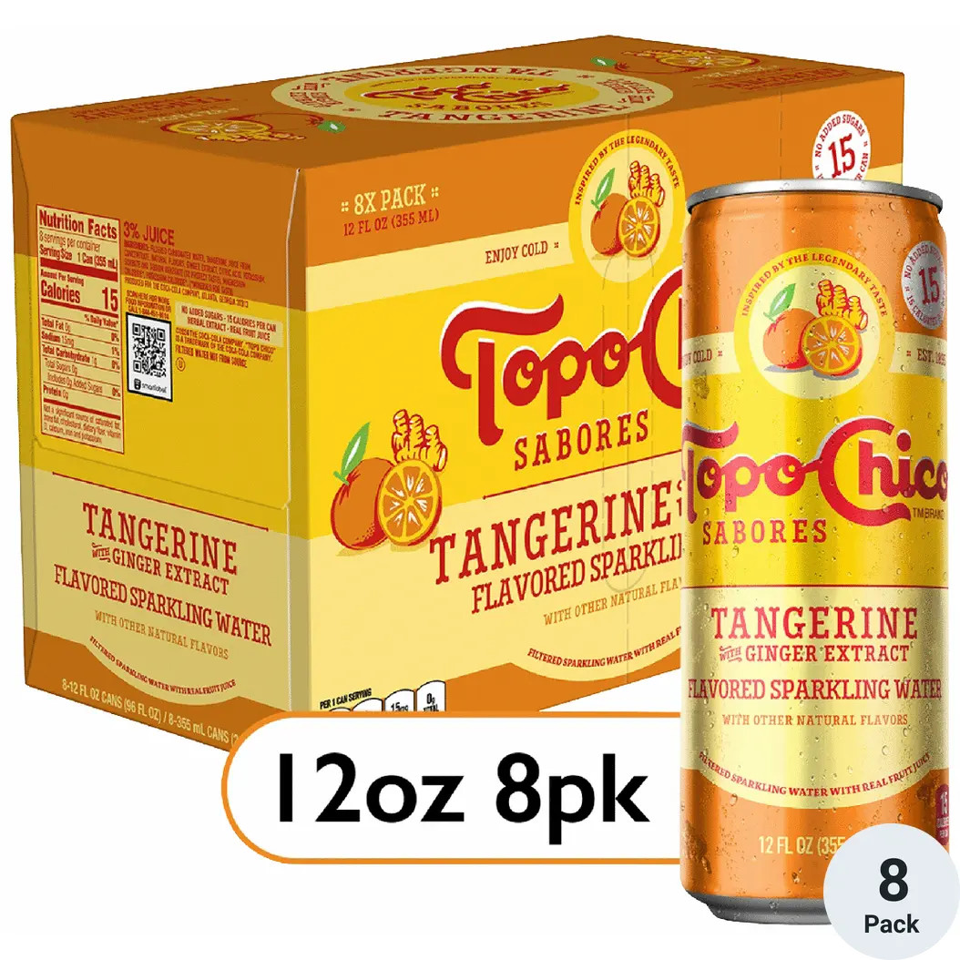 Topo Chico Sabores Tangerine Sparkling Water | Total Wine