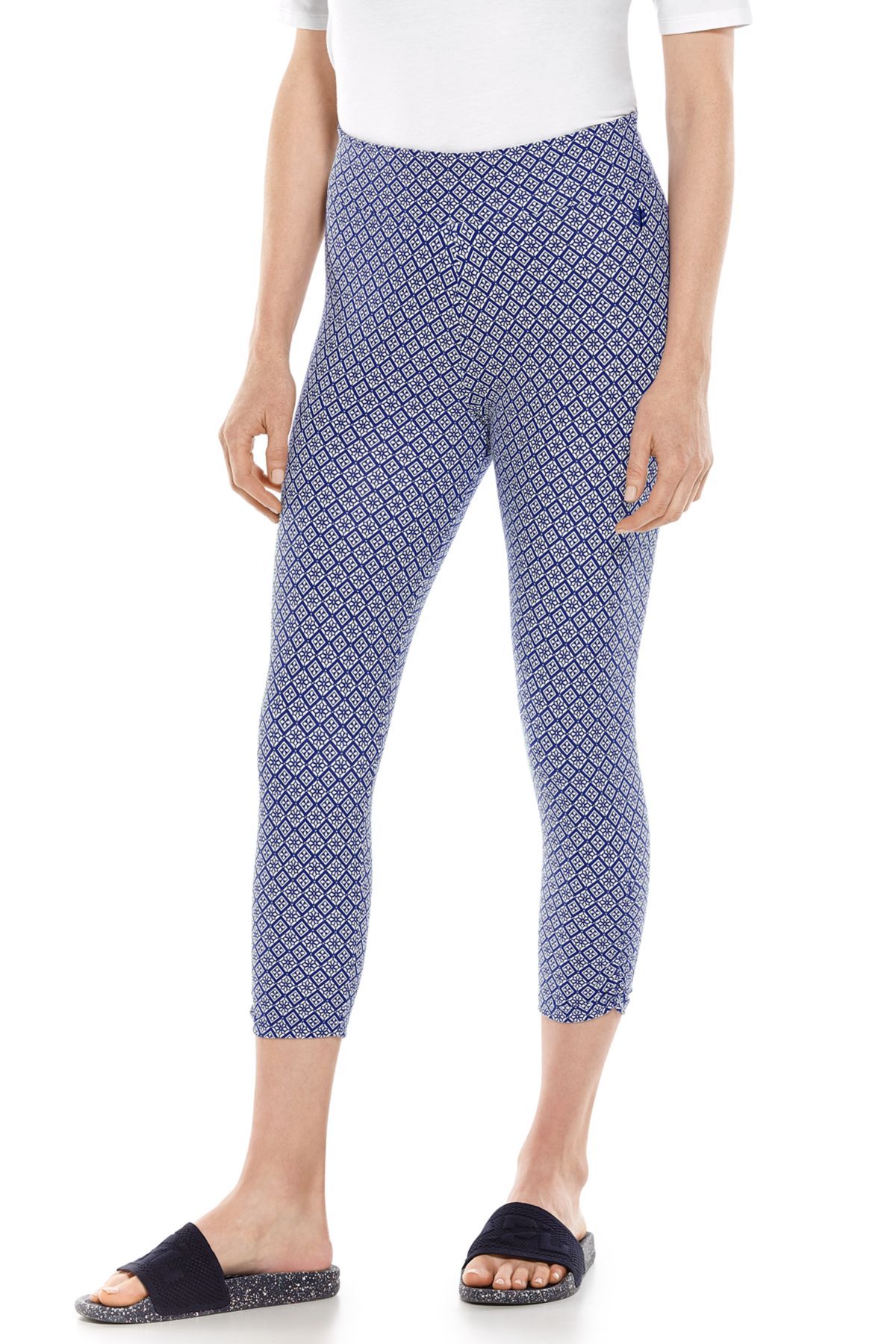 Women's Matiz Ruched Capris UPF 50+ | Coolibar