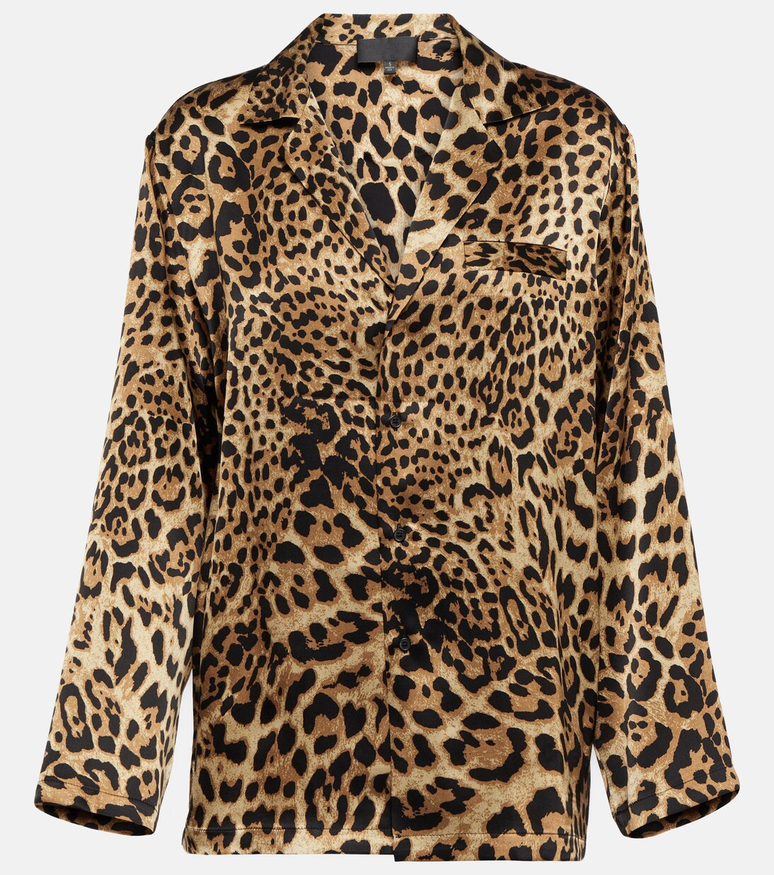 Juste leopard-print silk twill shirt | Mytheresa (US/CA)