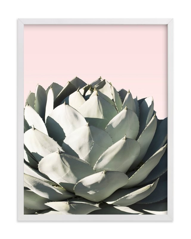 "Pink Agave" - Photography Limited Edition Art Print by Wilder California. | Minted