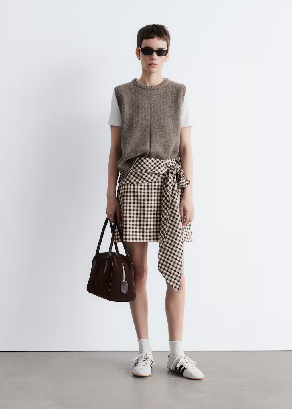 Checkered Mini Skirt | & Other Stories UK