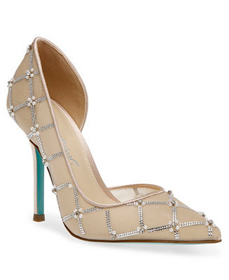 Women's Cruze Rhinestone Embellished Evening Pumps | Macy's
