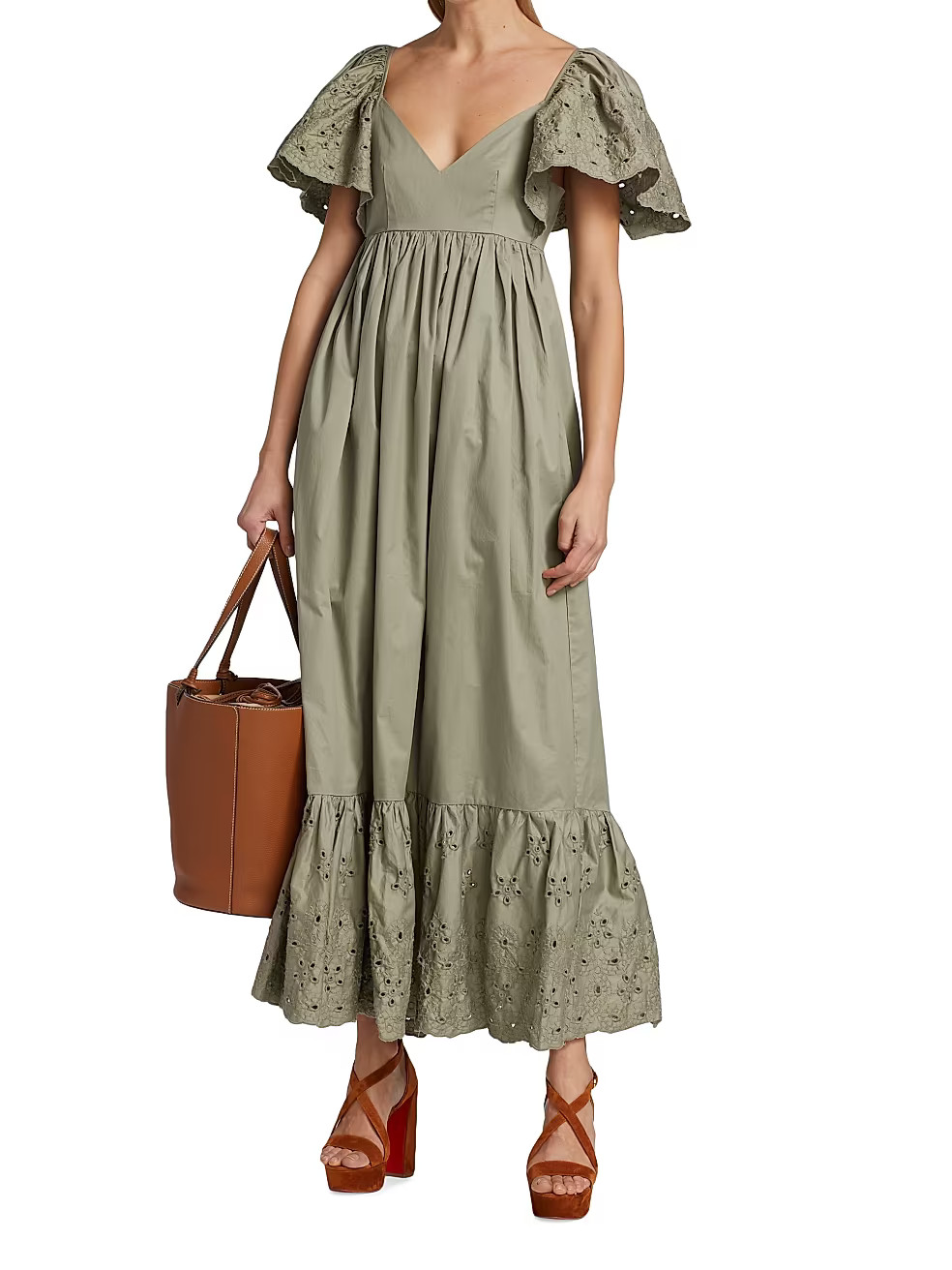 Barnette Eyelet Maxi Dress | Saks Fifth Avenue