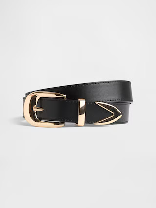Vegan-Leather Belt | Gap Factory