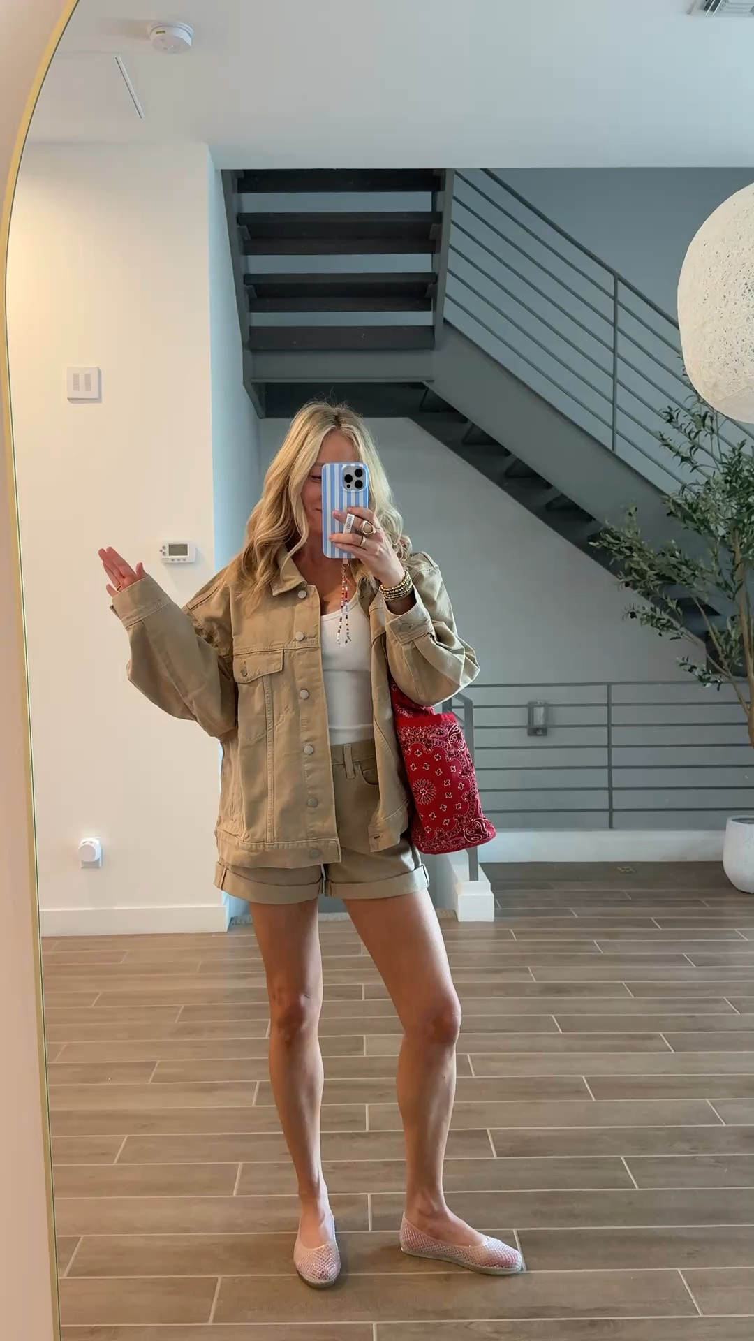 Wearing size 2 denim shorts and size XL jacket!!!

#LTKdayinmylife #LTKgrwm #LTKootd