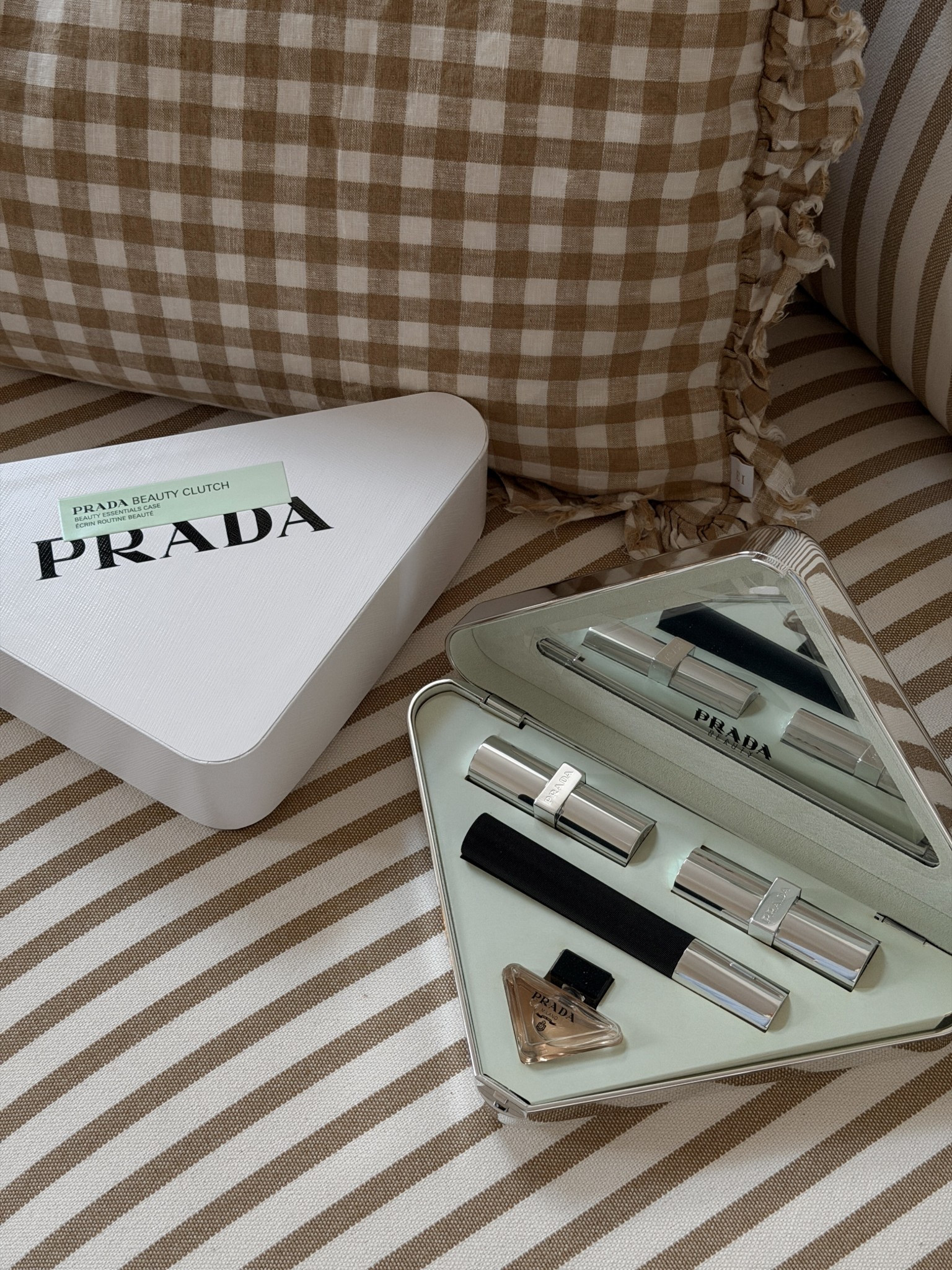 Prada Beauty Set, Gift Set, Beauty Set, Prada Clutch 

#LTKuk #LTKbeauty #LTKluxury