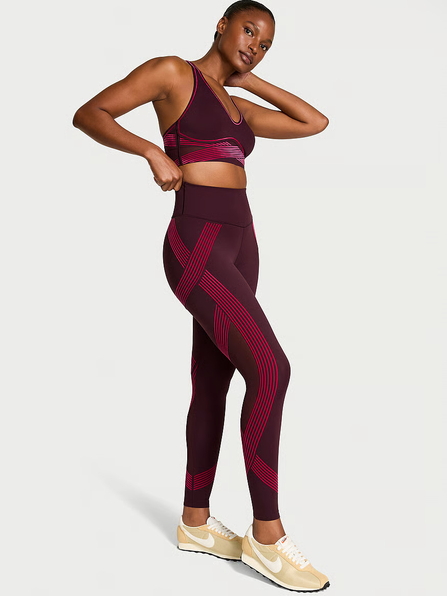Buy VSX Elevate™ Redefined Contours Legging, Winter Wine - Order Bottoms online - Victoria's Se... | Victoria's Secret (US / CA )