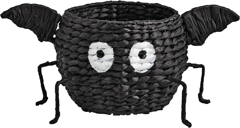 Mud Pie Halloween Hyacinth Footed Bat Candy Bowl | Amazon (US)