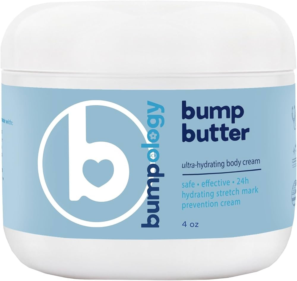 Bumpology Bump Butter Stretch Mark Moisturize Cream | 2-in-1 Powerful Butters + Oils | Made in US... | Amazon (US)