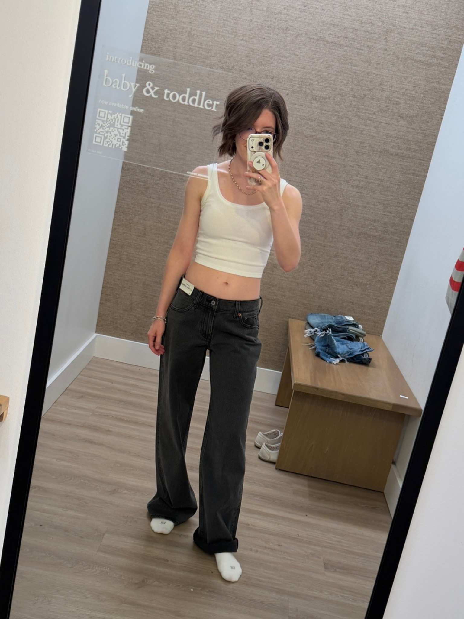 Low rise baggy jeans: TTS, if between, size down. Wearing the regular length

#LTKgrwm #LTKSaleAlert