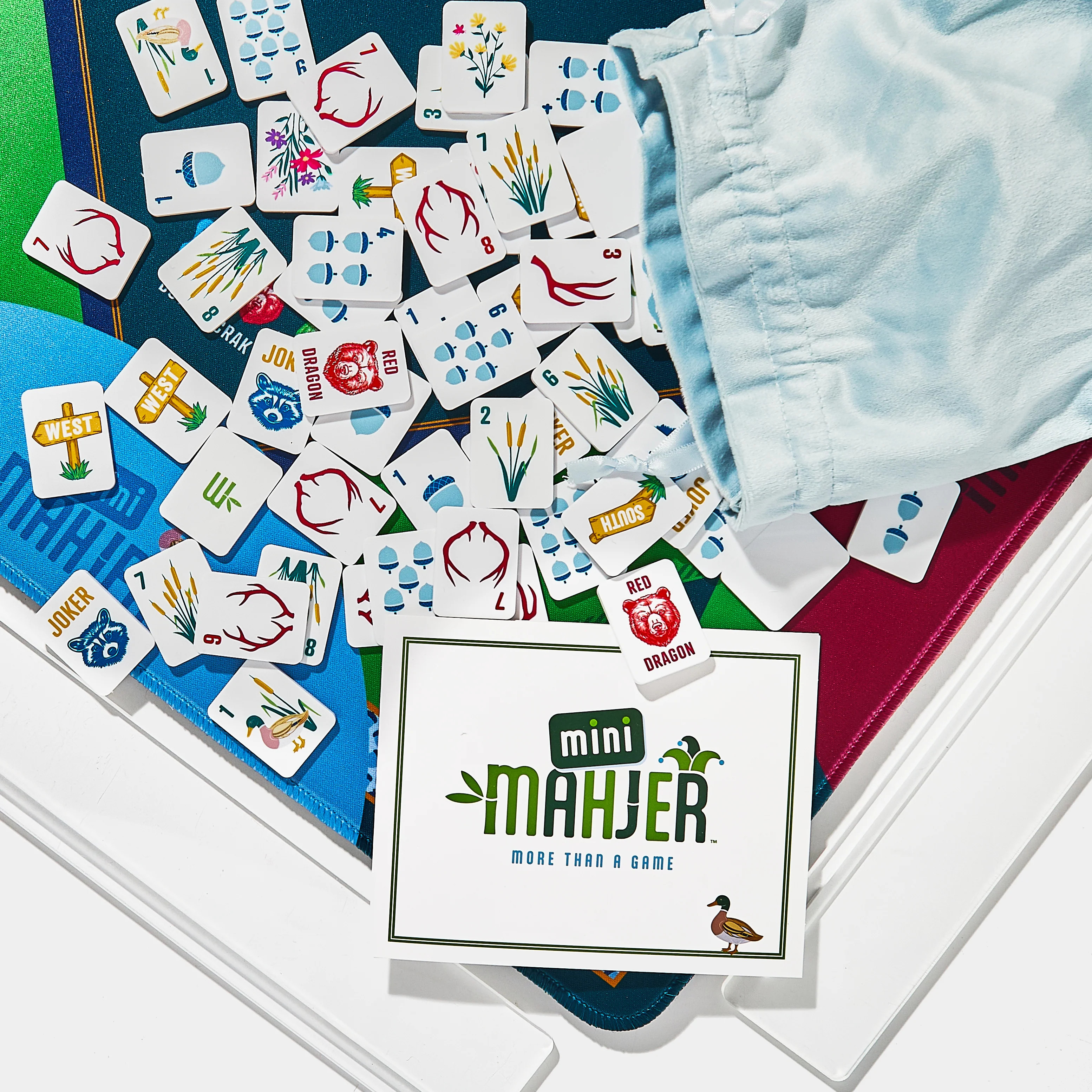 Kids' Mahjong Set: Woodlands Edition - Mini Mahjer | Mini Mahjer