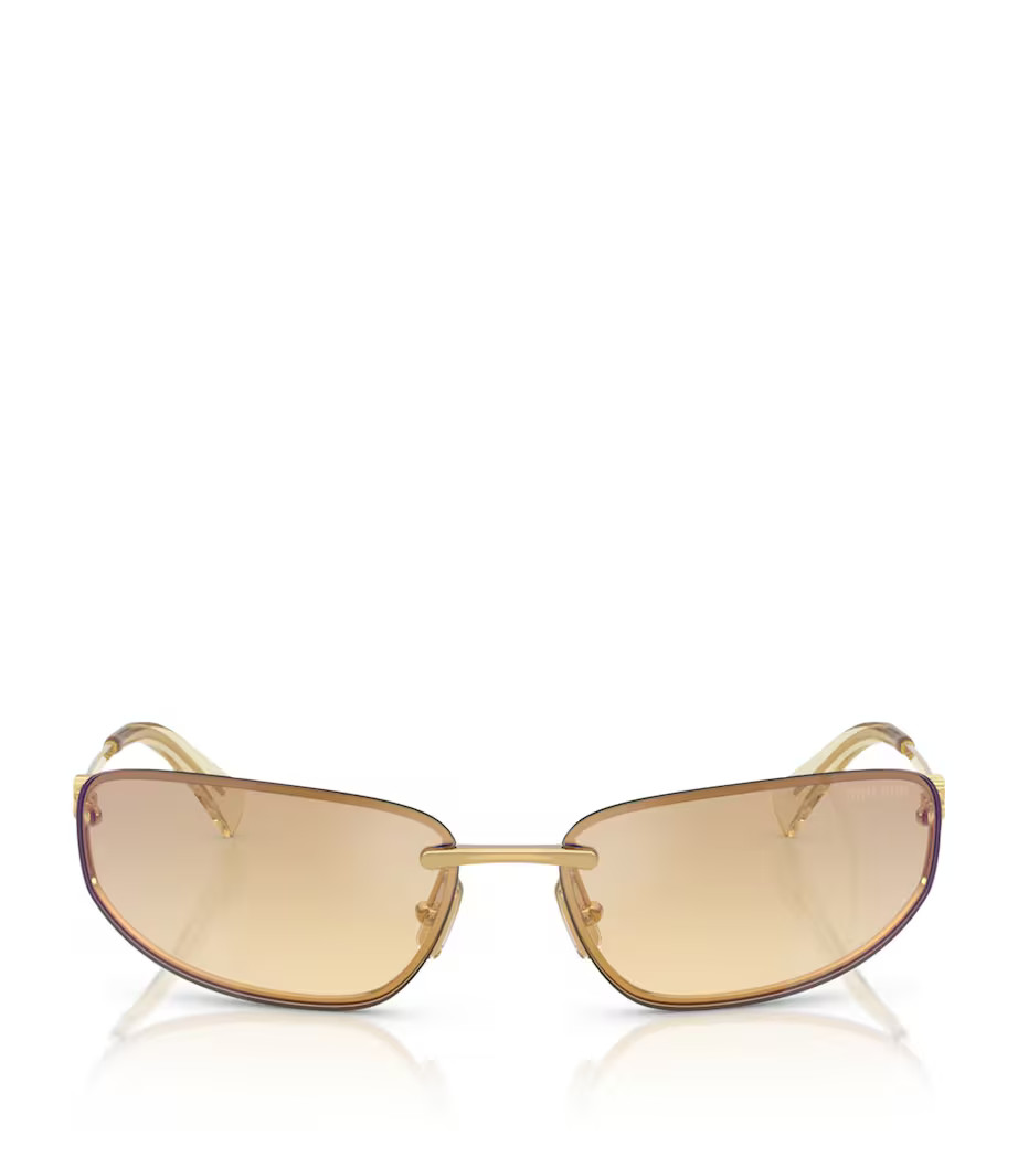 Metal MUA50S Frameless Sunglasses | Harrods