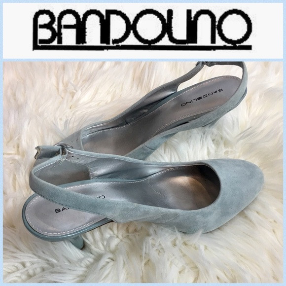 Bandolino Capsie Suede Slingback Pumps Size 9M | Poshmark