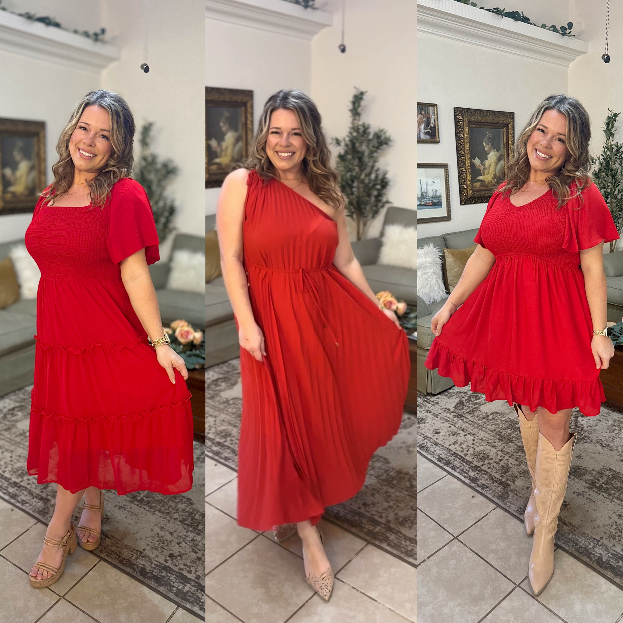 Because I know you all love to paint the town red. 

These are my favorite red Amazon dresses for Valentine’s Day or any occasion that calls for a red dress.

For shopping on the Vici Collection website use code “Midsize_Mrs” for 20% off.
I ordered my true size large in all dresses

Midsize style
Midsize fashion 
Midsize dresses 
Red dresses
Valentines dresses
Valentines date night
Red Amazon dresses 

#LTKstyletip #LTKparties #LTKmidsize