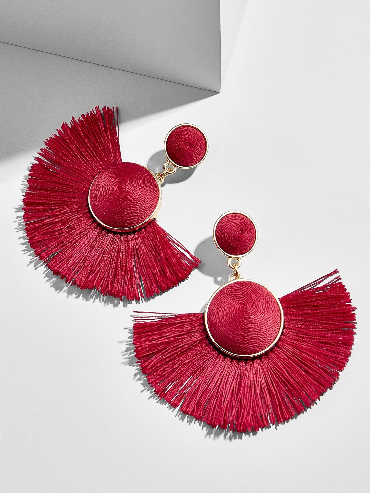Marinella Fringe Drop Earrings | BaubleBar (US)