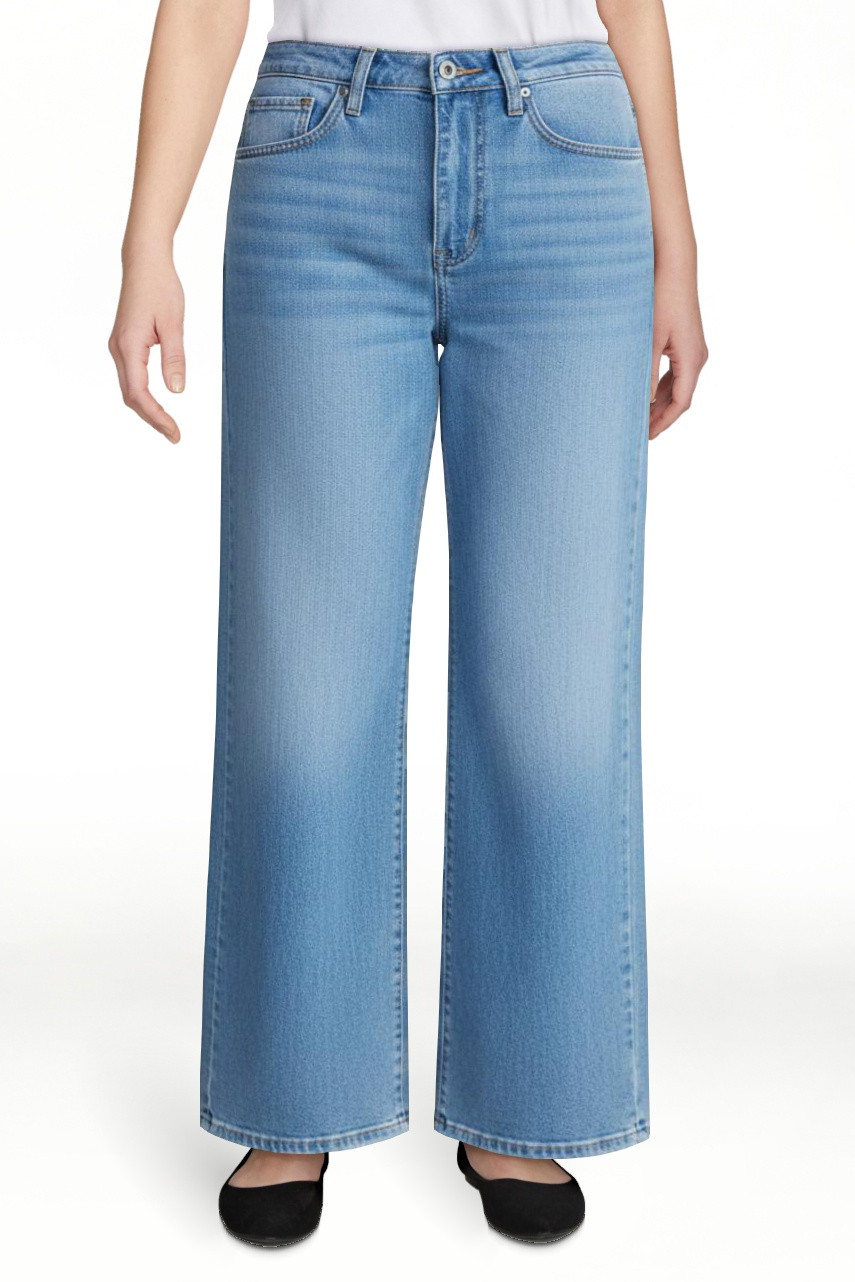 Free Assembly Women's and Women's Plus High Rise Cropped Wide Leg Jeans, Sizes 0-22W | Walmart (US)