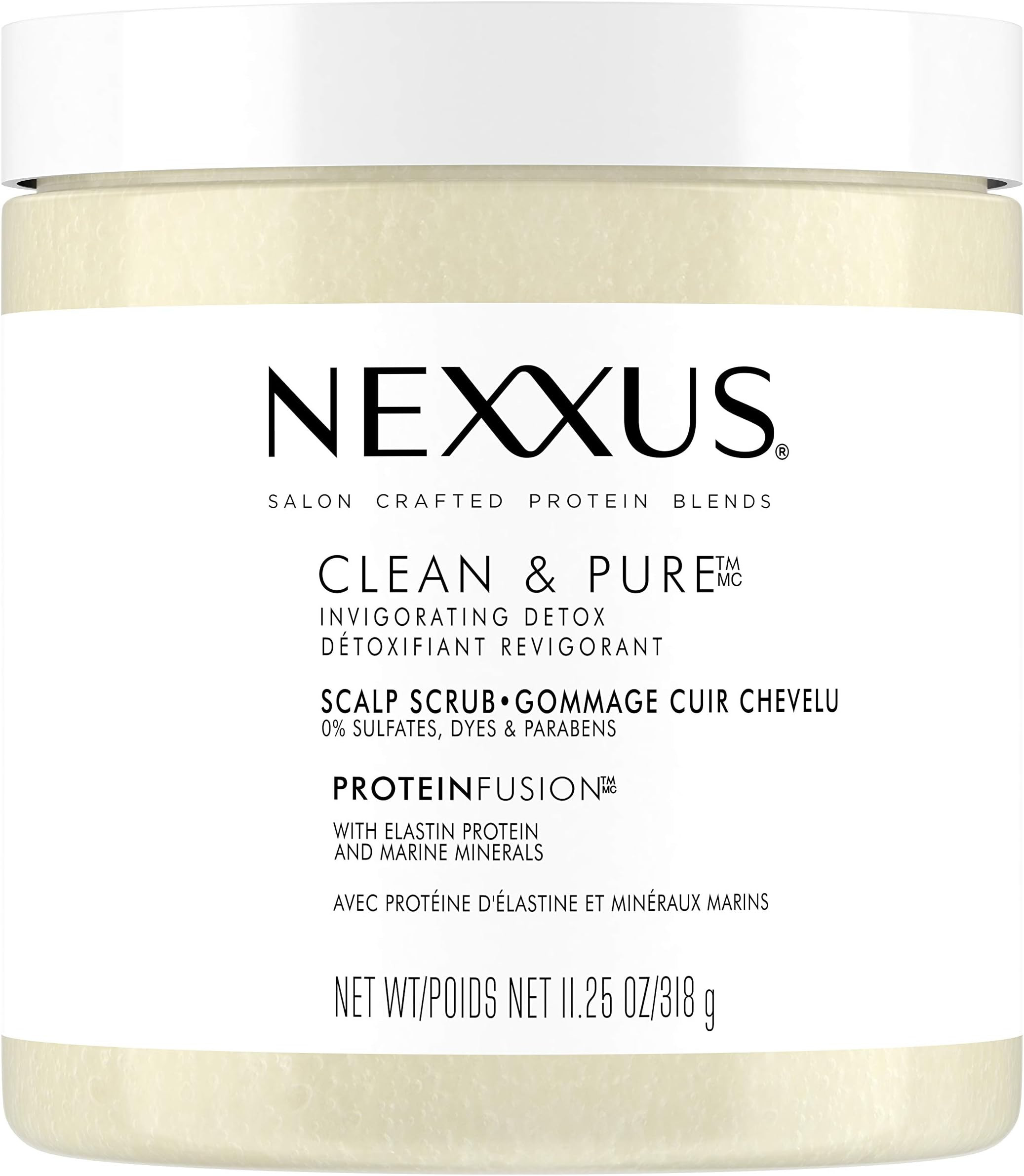 Nexxus Clean & Pure Scalp Scrub for healthy hair and scalp Invigorating 0% sulfates, dyes, parabens  | Amazon (CA)