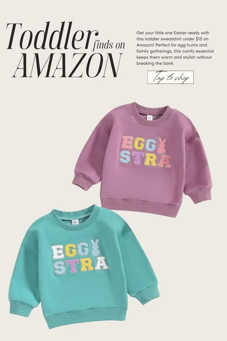 Amazon Easter toddler sweaters under $15 

#LTKkids #LTKSeasonal #LTKfindsunder50