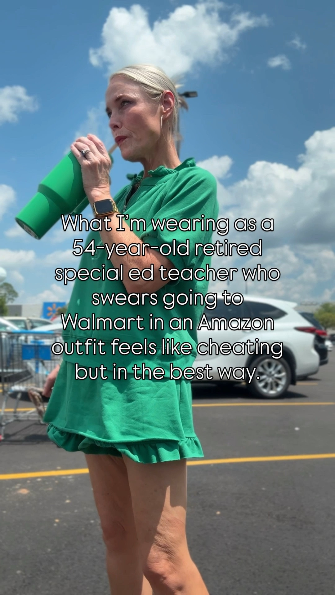 Wearing my true size Medium in this Amazon set!



#LTKStyleTip #LTKOver40 #LTKFindsUnder50