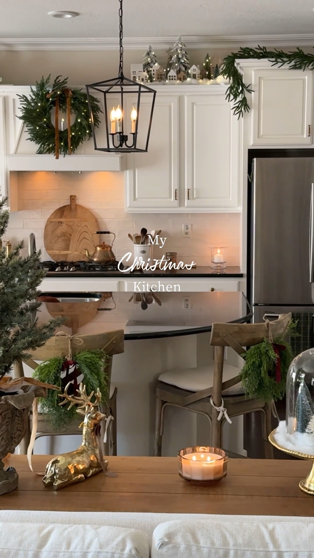 Adding some Christmas cheer to the kitchen for the holidays is a fun way to decorate for the season, 

#christmasdecor #christmaskitchen  

#LTKVideo 

#LTKHome #LTKHoliday
