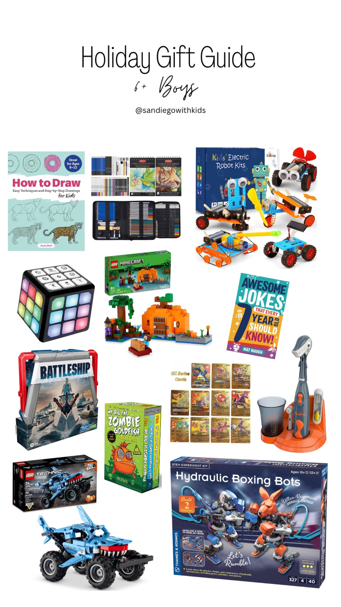 Gift guide 6+ Boys 