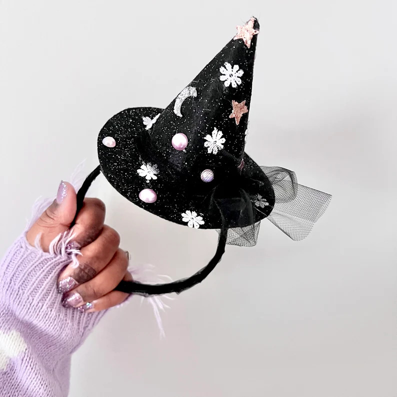 Witch Hat Headband  Halloween Headband - Etsy | Etsy (US)
