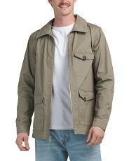 collared jacket with pockets | TJ Maxx