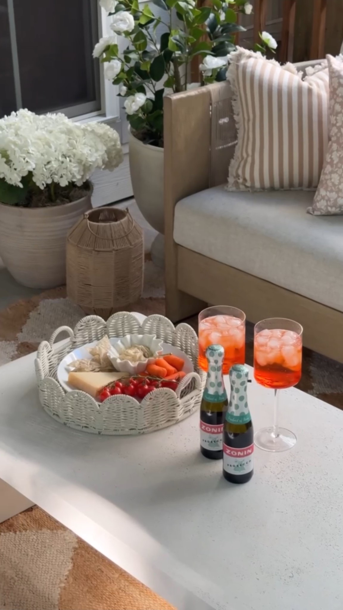 Enjoying the weather 

Patio decor is all linked🫶🏼



Porch, spring 2026, hosting, outdoors, throw pillows, refresh, styling, sidneymarieduke 

#LTKHome #LTKfoodie #LTKSeasonal