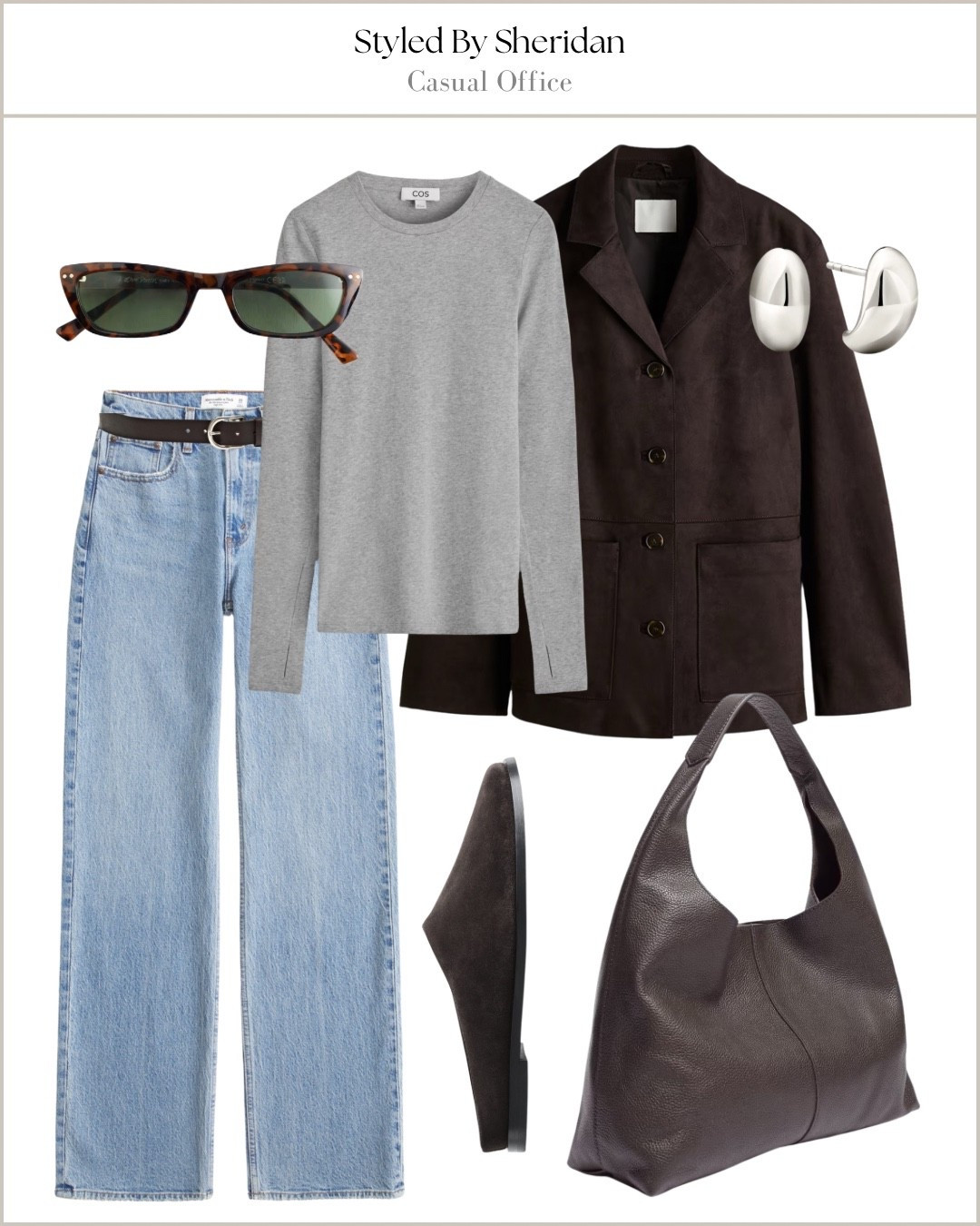 Jeans outfit idea for a casual office look 👖 

#LTKstyletip #LTKworkwear #LTKshoes