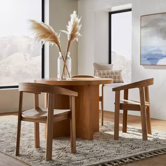 Terra Solid Wood Curved Back Dining Chair - Threshold™ designed with Studio McGee | Target