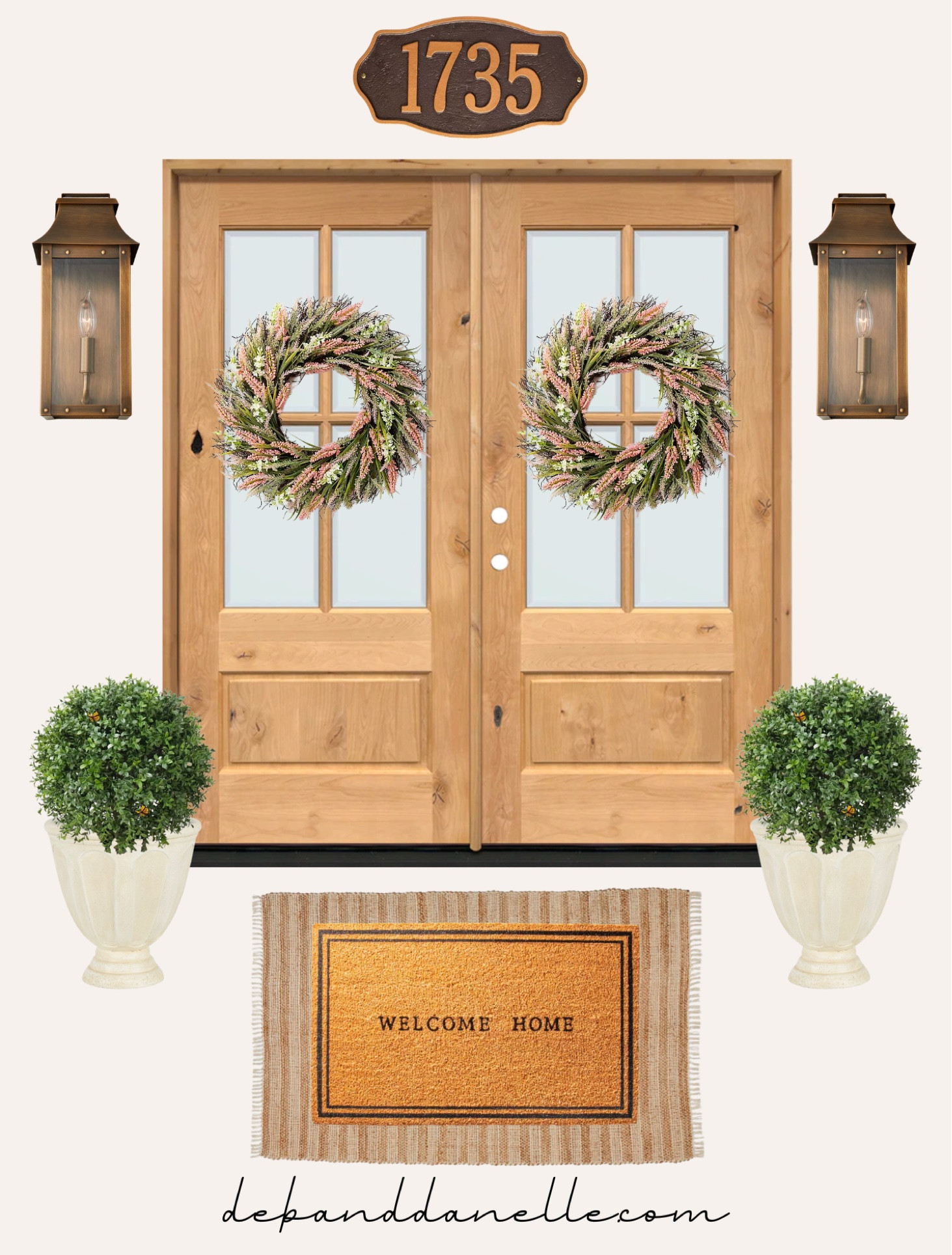 Front porch idea 😍 

Spring porch, front porch, spring wreath, outdoor ideas, welcome mat, home, gas lantern, front door, cozy, Deb and Danelle 

#LTKstyletip #LTKhome #LTKSeasonal