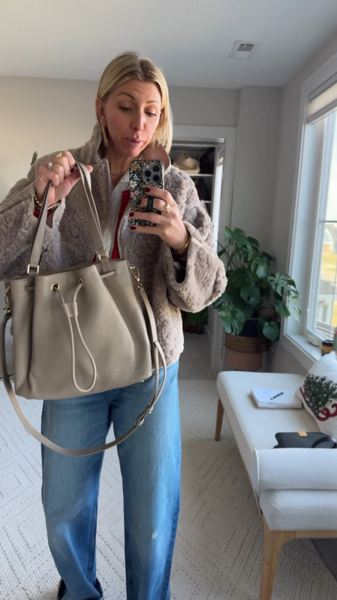 This gorgeous leather bucket bag makes such a great gift! I’ve been carrying it daily & I love the size + versatility. Under $150!!

#LTKHoliday #LTKGiftGuide #LTKOver40