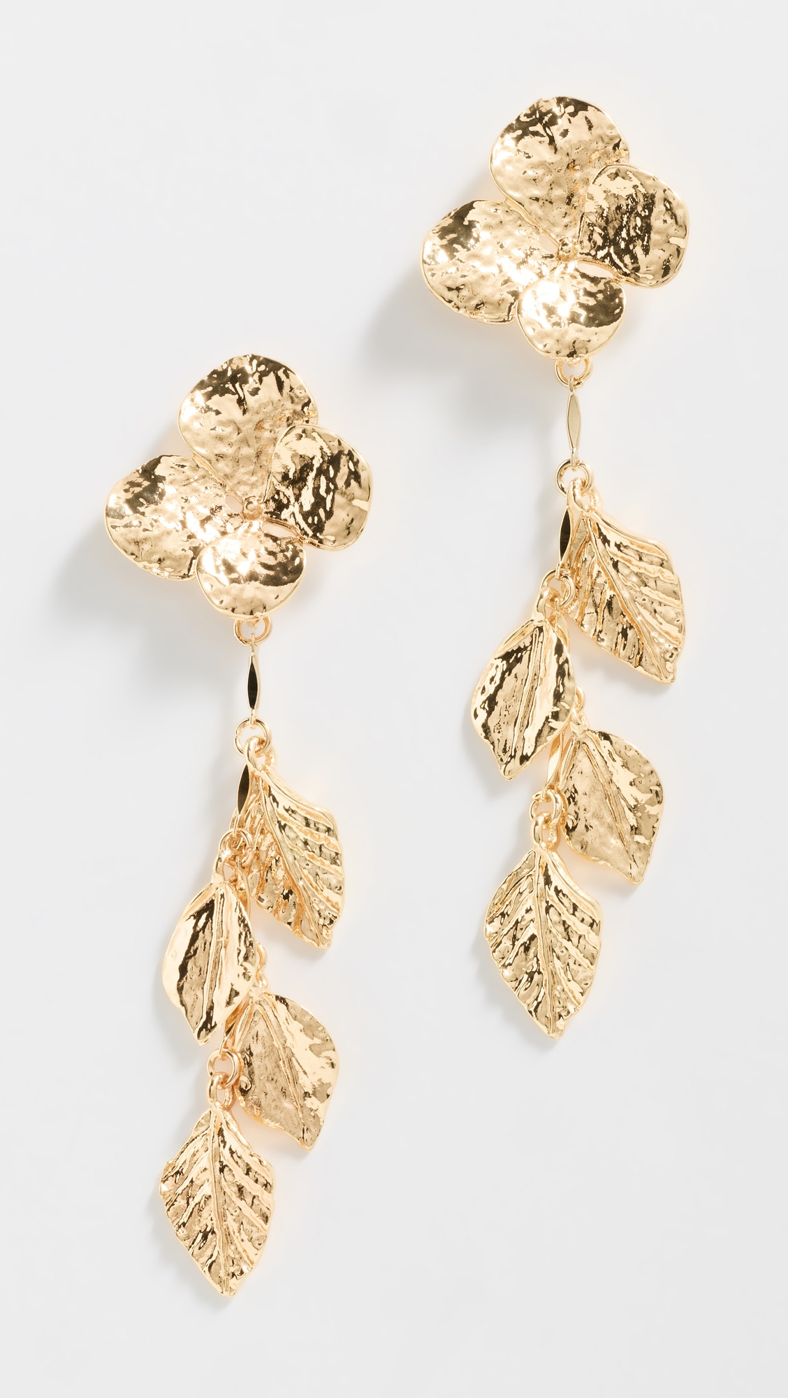 SHASHI Louise Earrings Gold One Size | Shopbop